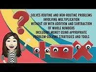 Video thumbnail for Solves Routine and Non routine Problems Involving Multiplication