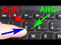 Video thumbnail for How to type Additional Symbols (Lenovo B51-30 laptop, AltGr)