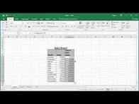 Video thumbnail for How to Calculate Running Totals or Cumulative Sum for a Range of Cells in Excel 2016