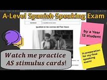 Video thumbnail for Practice A-Level Spanish photocards with me! (AS topics)
