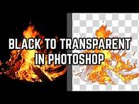 Video thumbnail for How To Change Black To Transparent PNG In Photoshop