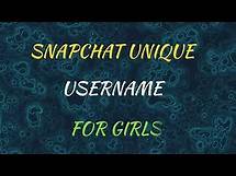 Video thumbnail for Cute username for Snapchat for girl || cute snap id names for girl |Snapchat I'd Name For Girls