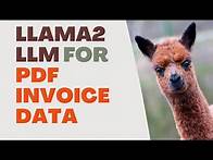 Video thumbnail for LLama 2 LLM for PDF Invoice Data Extraction