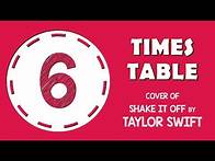 Video thumbnail for 6 Times Table Song (Cover of Shake It Off by Taylor Swift!)