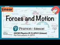 Video thumbnail for Edexcel IGCSE Physics (9-1) Unit 1 Forces and Motion revision (4PH1) (Linear) #edexcel_igcse_physics