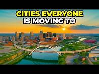 Video thumbnail for Top 10 Cities People Are MOVING TO Right Now