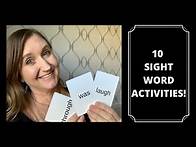 Video thumbnail for 10 Fun Activities To Learn Sight Words For Kids - Free PDF Guide Included | Learn Reading