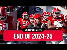 Video thumbnail for UGASports LIVE: Recapping the 2024-25 Football Season