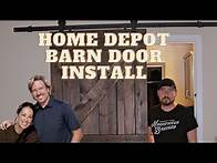 Video thumbnail for How To Install A Barn Door - unboxing, Assembly, and Installation