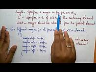 Video thumbnail for CSS Margin tutorial | CSS tutorials | Cascading Style Sheets | Lec-04 | Bhanu Priya