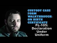 Video thumbnail for Fl-105: Declaration Under Uniform Child Custody Jurisdiction And Enforcement Act (Uccjea)