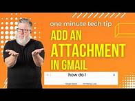 Video thumbnail for Attach a Document to Gmail 2025