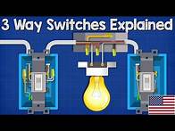 Video thumbnail for 3 Way Switches Explained - How to wire 3 way light switch