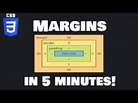 Video thumbnail for Learn CSS margins in 5 minutes! ↔️