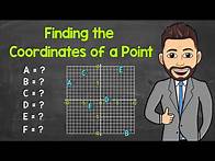 Video thumbnail for Finding the Coordinates of a Point on a Coordinate Plane | Math with Mr. J