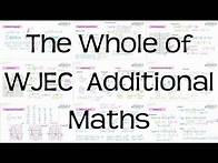 Video thumbnail for The Whole of WJEC Level 2 Certificate in Additional Maths | Revision for GCSE