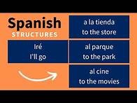 Video thumbnail for Common Spanish sentence structures