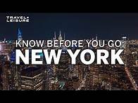 Video thumbnail for The Ultimate Guide to New York City | Know Before You Go | Travel + Leisure