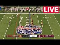 Video thumbnail for NCAAF LIVE🔴 Texas Longhorns vs Arizona State Sun Devils | Bowl Full Game 2024 College Football 25