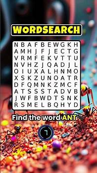 Video thumbnail for World's Fastest WORD SEARCH Challenge 🤯🔥#wordsearch #shorts