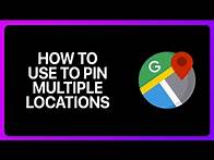 Video thumbnail for How To Use Google Maps To Pin Multiple Locations Tutorial