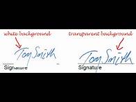 Video thumbnail for How To Make A Transparent PDF Signature Stamp