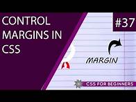 Video thumbnail for CSS Tutorial For Beginners 37 - Margins