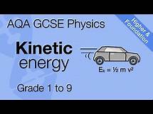 Video thumbnail for AQA GCSE Physics: Kinetic Energy Explained | Equation and Examples for Grades 1–9