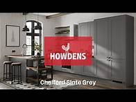 Video thumbnail for Howdens Chelford Slate Grey Shaker Kitchen