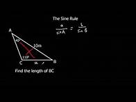 Video thumbnail for The Sine Rule