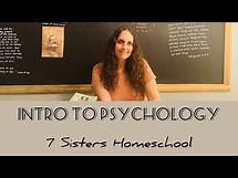 Video thumbnail for Intro to Psychology - Using 7 Sisters Homeschool Elective Course