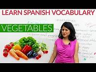 Video thumbnail for Learn basic Spanish Vocabulary: Vegetables in Spanish