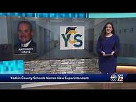 Video thumbnail for Yadkin County Schools announces new superintendent