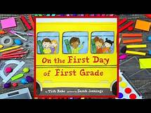 Video thumbnail for 🏫 On the First Day of First Grade Read Aloud Kid's Book
