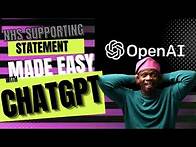 Video thumbnail for NHS JOB APPLICATION SUPPORTING STATEMENT :Made Easy with CHATGPT