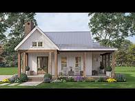 Video thumbnail for EXCLUSIVE MODERN FARMHOUSE PLAN 009-00331 WITH INTERIOR