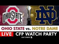 Video thumbnail for College Football Playoff National Championship Live Stream: Ohio State vs Notre Dame CFP Watch Party