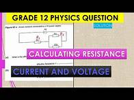 Video thumbnail for Calculating Resistance, Current, and Voltage in ONE Easy Lesson!
