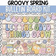 Video thumbnail for Retro Groovy Spring Bulletin Board Pastel Spring Classroom Decor Vintage 70s Printable Classroom Decor - Etsy