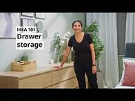 Video thumbnail for IKEA 101: Drawer storage