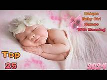 Video thumbnail for 25 Unique baby Girl Names with Meaning || 2024 Unique baby girl names || New Baby girl names