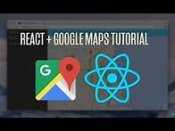Video thumbnail for React Js tutorial - google map integration