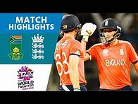 Video thumbnail for England Chase Down 230! | South Africa vs England | ICC Men's #WT20 2016 - Highlights