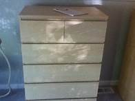 Video thumbnail for Ikea MALM 6 drawer dresser assembly