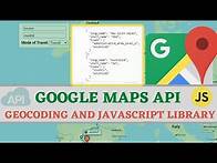 Video thumbnail for How To Use Google Map API with Javascript and Geocoding Library Tutorial