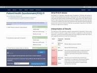 Video thumbnail for Depression Screening Tool (PHQ-9)