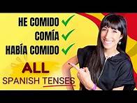 Video thumbnail for ALL the Spanish verb tenses explained in under 20 minutes