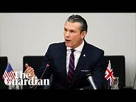 Video thumbnail for US no longer ‘primarily focused’ on Europe’s security, says Pete Hegseth