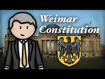 Video thumbnail for 1919-33: The Weimar Constitution | GCSE History Revision | Weimar & Nazi Germany