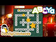 Video thumbnail for ABCya: Thanksgiving Crossword Puzzle | Can you get them all?